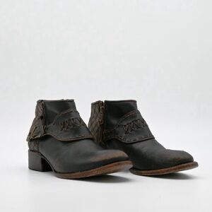 FREEBIRD By Steven Grand Boot Brown Ankle Buckle